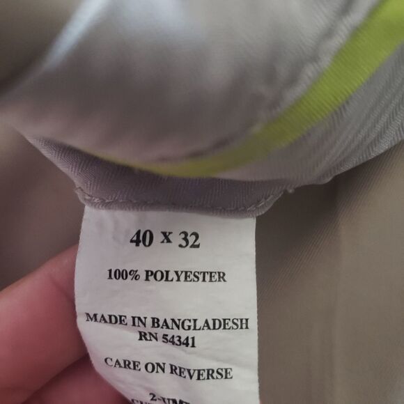 louis Raphael Khaki golf pants size 40x32 - Picture 6 of 9